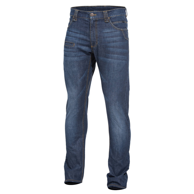 PANTALONI JEANS TACTICI - ROGUE - PENTAGON  - ALBASTRU INDIGO - LUNGIME 30 inch