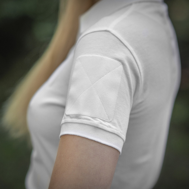 TRICOU TACTIC POLO PENTRU FEMEI - POLO-SHIRT 65/35 LADY - ALB - M-TAC