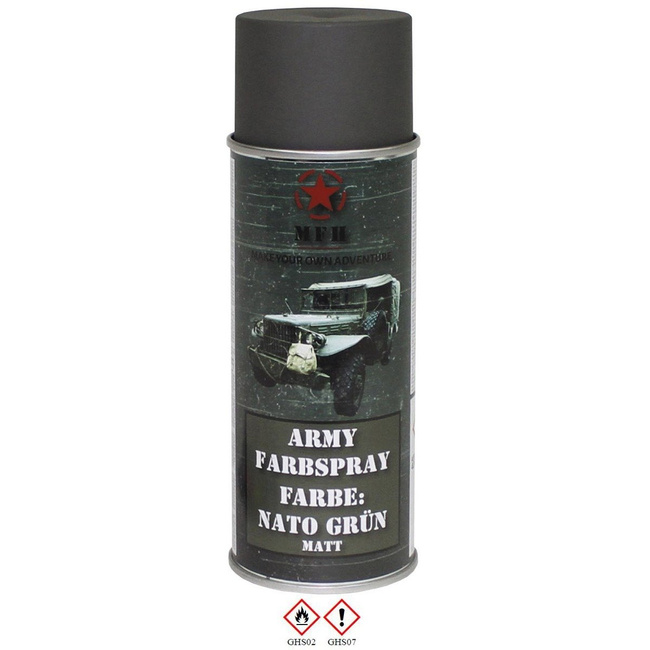 Spray Vopsea - VERDE NATO - mat - 400 ml