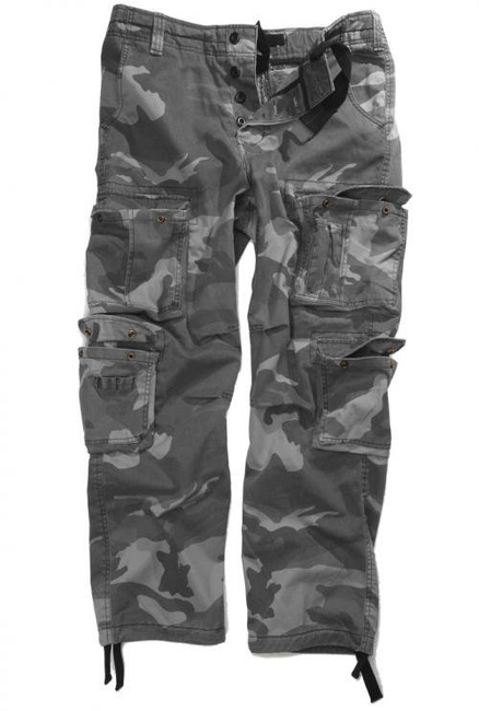NIGHT CAMO ´VINTAGE´ MEN PANTS STONE-WASHED