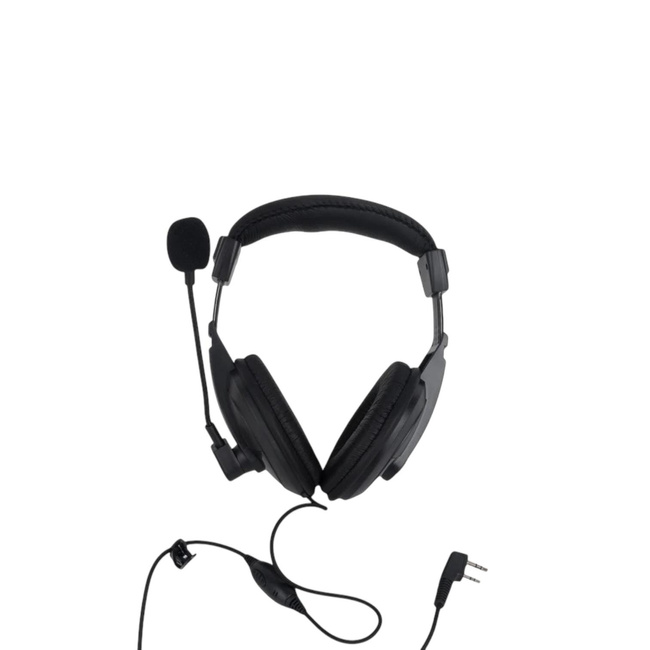 Headphones with Microphone for UV-5R - BAOFENG - K-HW01 - Kenwood Plug - 17075