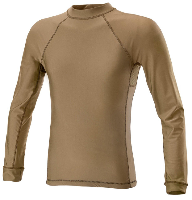 LONG SLEEVE LYCRA SHIRT - DEFCON 5® - COYOTE TAN