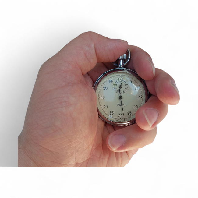 Cronometru (Stopwatch) vintage AGAT - URSS - Surplus militar armata Romana - In stare buna  