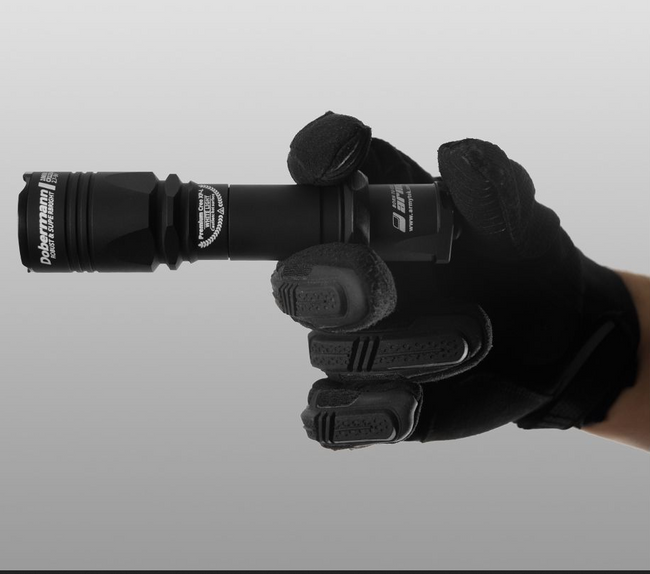 Armytek Dobermann XP-L HI White Tactical Flashlight