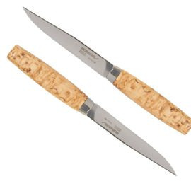 CUȚIT DE FRIPTURĂ - MORAKNIV® - SET CADOU CU 2 BUCĂȚI - MÂNER DIN LEMN