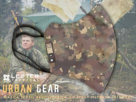 Urban Gear reusable mask with integred filter - Lecter Tactical - EDC Camo