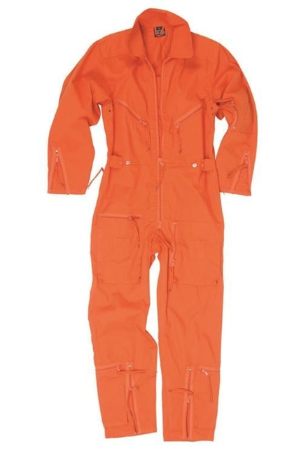 German flight coverall - Orange - Mil-Tec