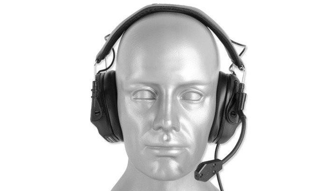 EARMOR - HEARING PROTECTION EARMUFF WITH AUX INPUT M32 - BLACK