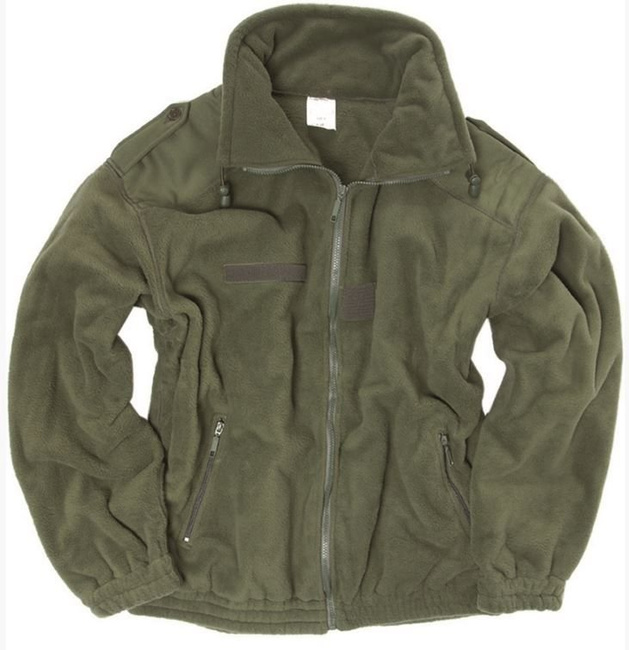 JACHETA FRANCEZA TIP POLAR, OLIVE