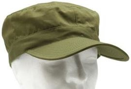 FIELD CAP ELASTIC US ARMY OLIVE
