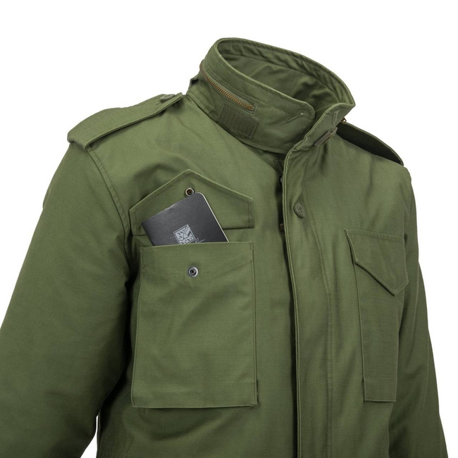 JACHETA M65 - NYCO SATEEN - Helikon-Tex - US WOODLAND