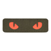 PATCH CAT EYES LASER CUT GID - RANGER GREEN/ROSU - M-TAC