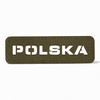 PATCH POLSKA 25 x 80 MM LASER CUT - VERDE RANGER - M-TAC