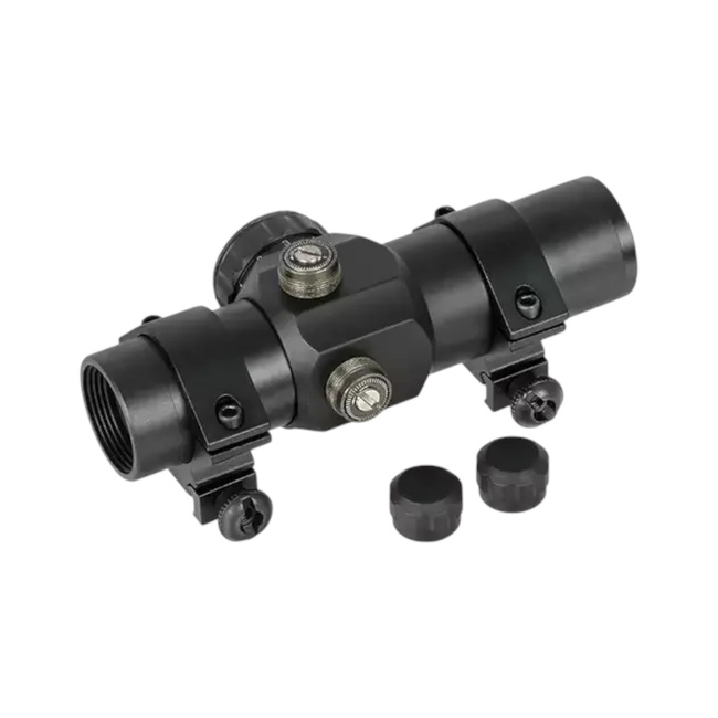 Vizor optic Red Dot VictOptics T1 1x30 cu inele joase - Vector Optics