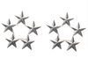 US 5 Star Gen Silver Rank Insignia
