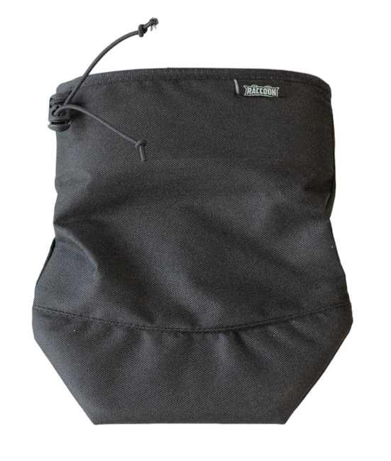 Bear spray pouch with belt attachment system - 200x230 mm - Black - Raccoon