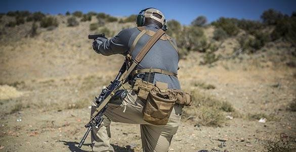 POUCH PISTOL RAPID COMPETITION - GRI FUMURIU - HELIKON