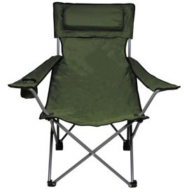 Folding Chair, "De Lux", green