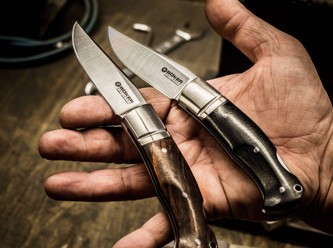 CUTIT DE BUZUNAR "BOXER MICARTA" - BOKER PLUS