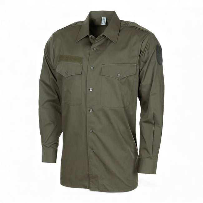 Camasa AT cu maneca lunga - Surplus Militar Armata Austriei - Verde OD -  Ca Noua