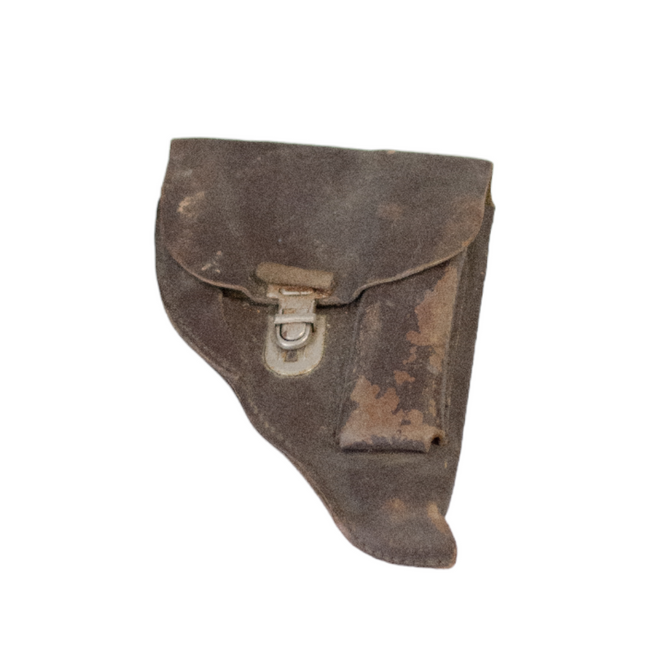 PISTOL HOLSTER - CARPAȚI CUGIR MD. 1974 - ORIGINAL ROMANIAN ARMY RSR SURPLUS - USED