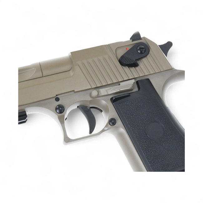 Replica electrica pistol Desert Eagle cal. 50 Action Express - CM.121 - Tan