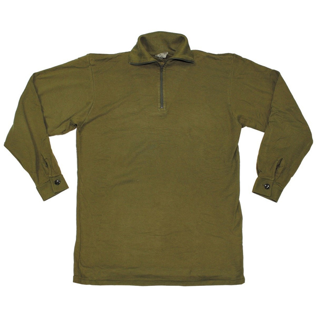 Bluza cu maneca lunga Norgie - Surplus militar al armatei britanice - Verde OD - Uzata