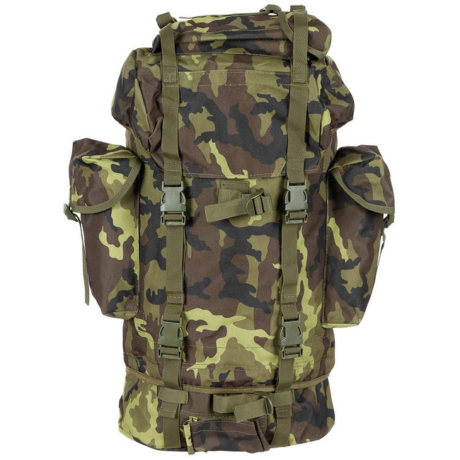 RUCSAC COMBAT BW - TIJĂ DE ALUMINIU - 65 L - MFH® - CAMUFLAJ CZ M95