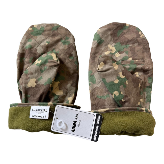 Manusi de iarna cu doua degete - Fortele Terestre / Fortele Armate Romane - Combat - Ca noi