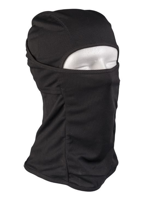 Black TACTICAL BALACLAVA OPEN