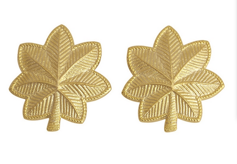  US Major Gold Rank Insignia 