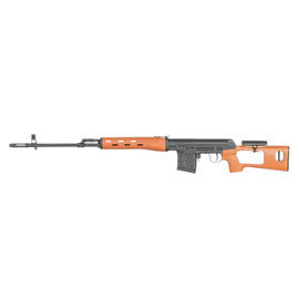 SVD AIRSOFT BOLT ACTION SNIPER RIFLE - REAL WOOD - AGM