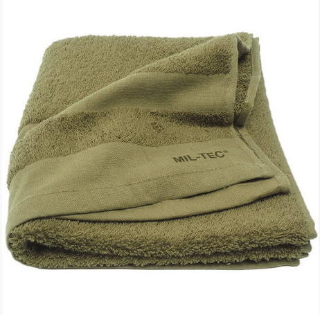 TERRY TOWEL - MIL-TEC® - 110 x 50 CM - OD