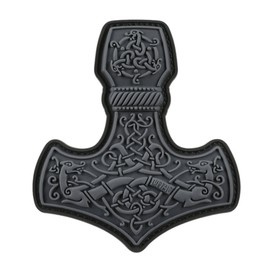 PATCH PVC 3D MJÖLNIR - MARE - GRI - M-TAC