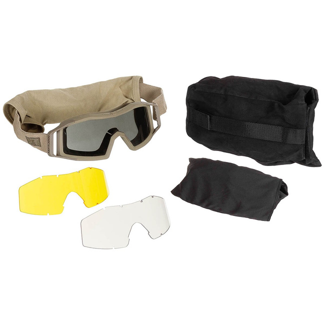 OCHELARI DE PROTECTIE - REVISION - WOLFSPIDER - SURPLUS MILITAR ARMATA BRITANICA - TAN - CA NOI