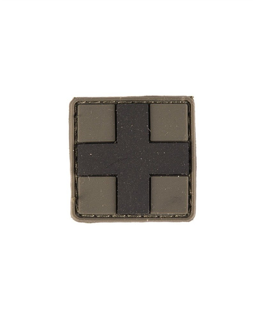 EMBLEMA, PATCH 3D CU VELCRO - PRIM AJUTOR - Mil-Tec® - OD - SMALL