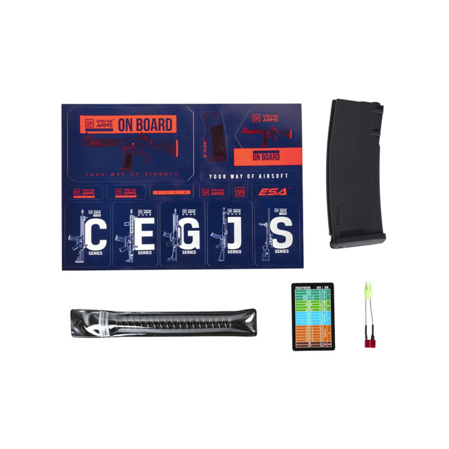 Replica Carabine, Pusca airsoft - SA-F08 FLEX HAL ETU - Neagra - Specna Arms