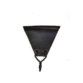 French leather Belt Keeper (Triangle) Used