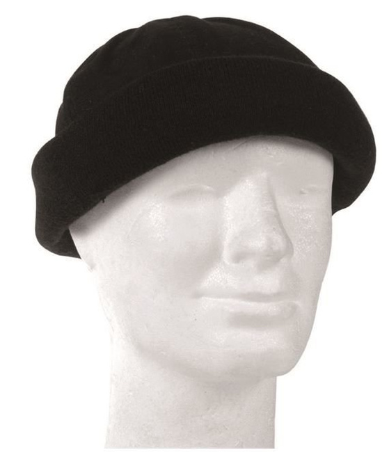 Black ROUND CAP