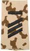 EMBLEMA - GERMAN ARMY TROPICAL CAMO/BLACK SHOULDER LOOPS ´HAUPTGEFREITER UA´