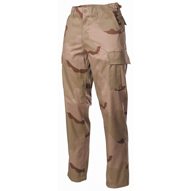 PANTALONI COMBAT AMERICANI - BDU - MFH® - CAMUFLAJ DEȘERT 3 CULORI