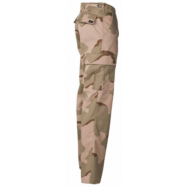 PANTALONI COMBAT AMERICANI - BDU - MFH® - CAMUFLAJ DEȘERT 3 CULORI