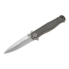 CUTIT EDC RS71 MILLED G10 IVORY & NEGRU - CIVIVI