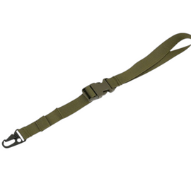 Sling tactic simplu cu carabina - 1 punct - Olive - 8FIELDS