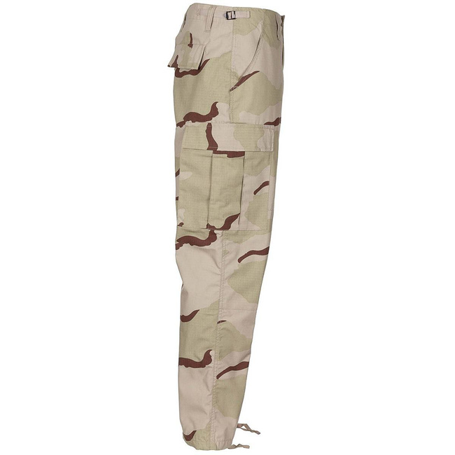 US BDU COMBAT PANTS - MFH® - 3 COLOURS DESERT