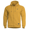 SWEATSHIRT WITH HOOD AND ZIPPER - "PHAETON" - PENTAGON® - TUSCAN YELLOW