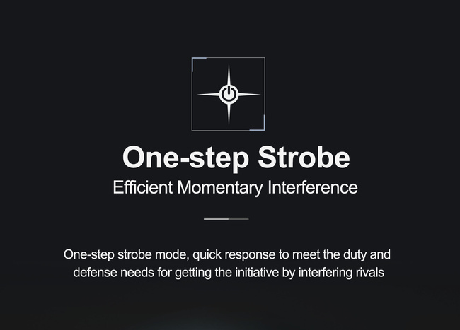 Lanterna tactica puternica P80 Nextorch - Neagra