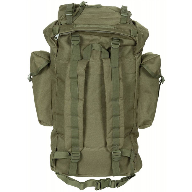 RUCSAC COMBAT BW - TIJĂ DE ALUMINIU - 65 L - MFH® - VERDE OD