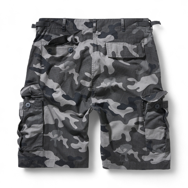Pantaloni scurti BDU Ripstop - Grey Camo - Brandit