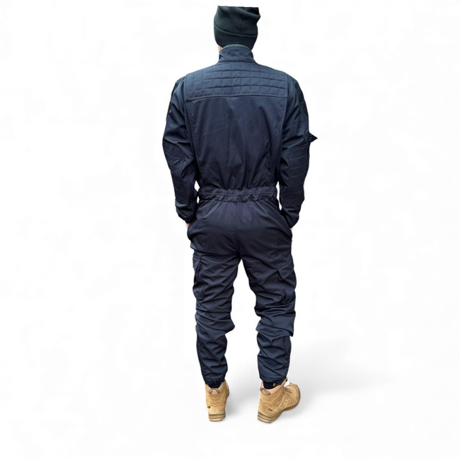 Combinezon Softshell De Iarna Pentru Jandarmi - Cu Ecuson JANDARMERIA si Emblema Tricolor - Bleumarin - Lecter Tactical